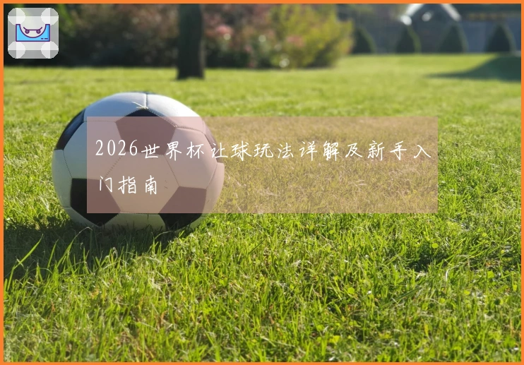 2026世界杯让球玩法详解及新手入门指南