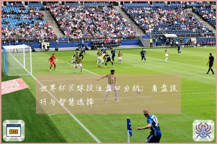 世界杯买球投注盘口分析：看盘技巧与智慧选择