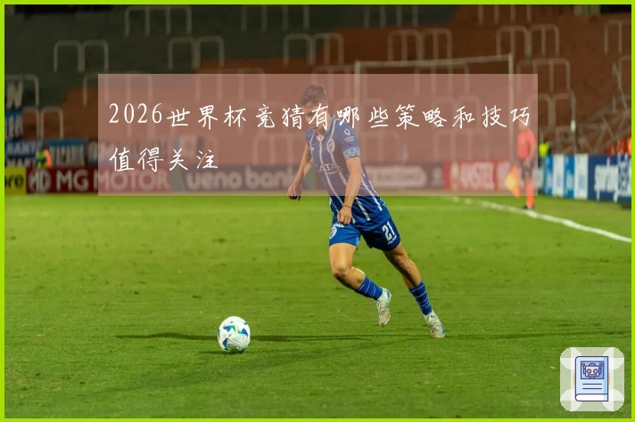 2026世界杯竞猜有哪些策略和技巧值得关注